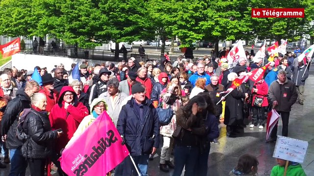 Brest. 1.000 manifestants au rassemblement du 1er-Mai