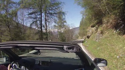 La route d'Euseigne Suisse.Le 29 04 2017.