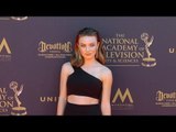 Courtney Grosbeck 2017 Daytime Emmy Awards Red Carpet