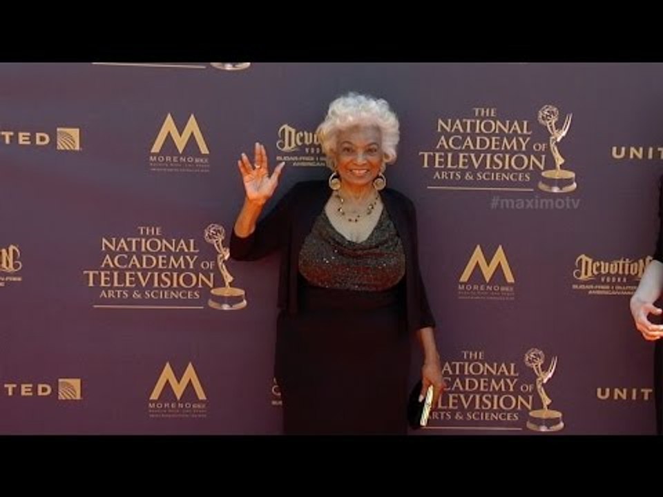 Nichelle Nichols 2017 Daytime Emmy Awards Red Carpet