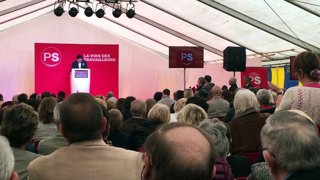 Fin du discours d'Elio Di Rupo à Baudour