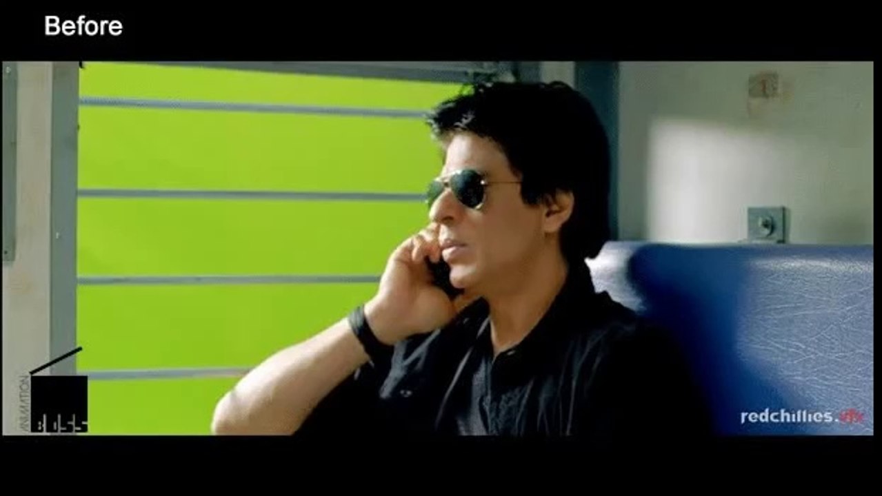 'Chennai Express' VFX Breakdown by Redchillies vfx