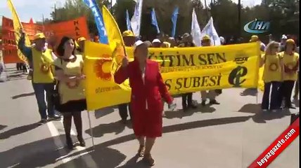 Sivas'ta 1 Mayıs kutlamalarına katılım düşük oldu