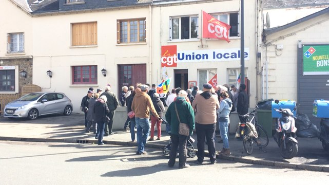 Rassemblement du 1er mai à Châteaubriant
