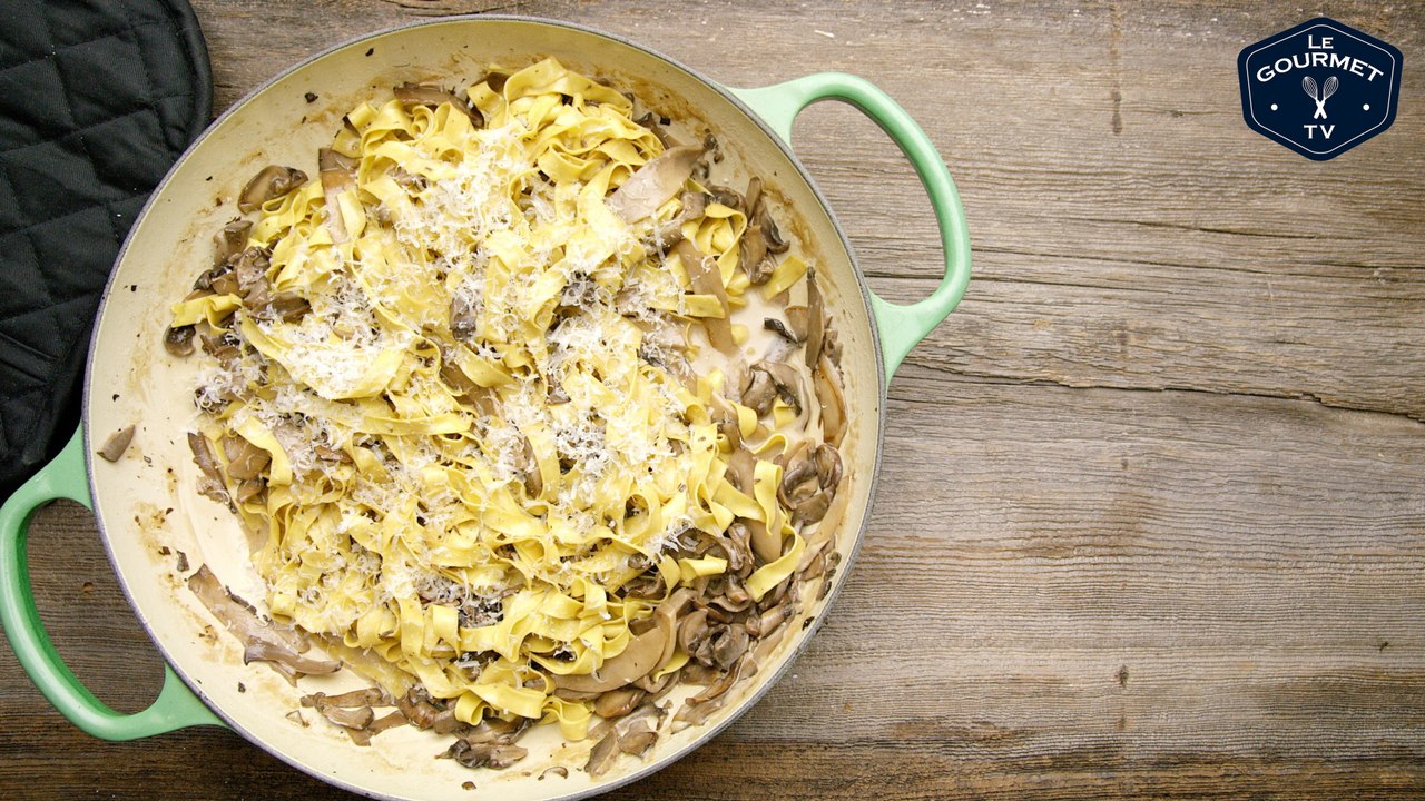 Creamy Mushroom Pasta Recipe
