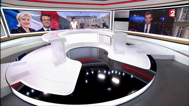 Présidentielles : Marine Le Pen charge Emmanuel Macron, le visage de la finance , à Villepinte