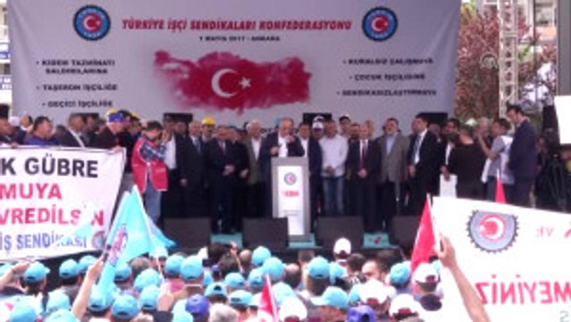Türk-Iş'in Ankara'da 1 Mayıs Kutlaması (2)