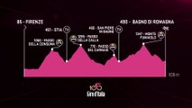 Cyclisme - Giro 2017 : La carte de la 11e étape entre Florence et Bagno di Romana (161 km)