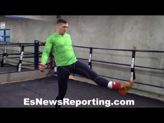 Vasyl Lomachenko on his training schedule for Sosa - esnews Boxing