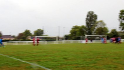 30/04/2017 : Soulgé A VS Chantrigné US 1. 2-1: Coup Franc de Christo et but de Djo = 2-0.