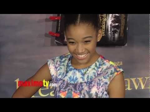 Amandla Stenberg TWILIGHT Breaking Dawn Part 2 Premiere ARRIVALS