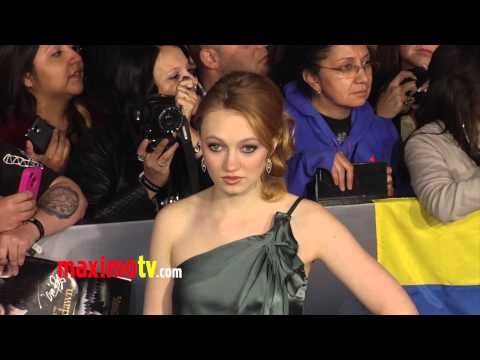 Jacqueline Emerson TWILIGHT Breaking Dawn Part 2 Premiere ARRIVALS