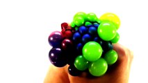 Slime Combine Rainbow Colors Learn Colors Slime Squishy Balls Nursery Rhymes Finger Family