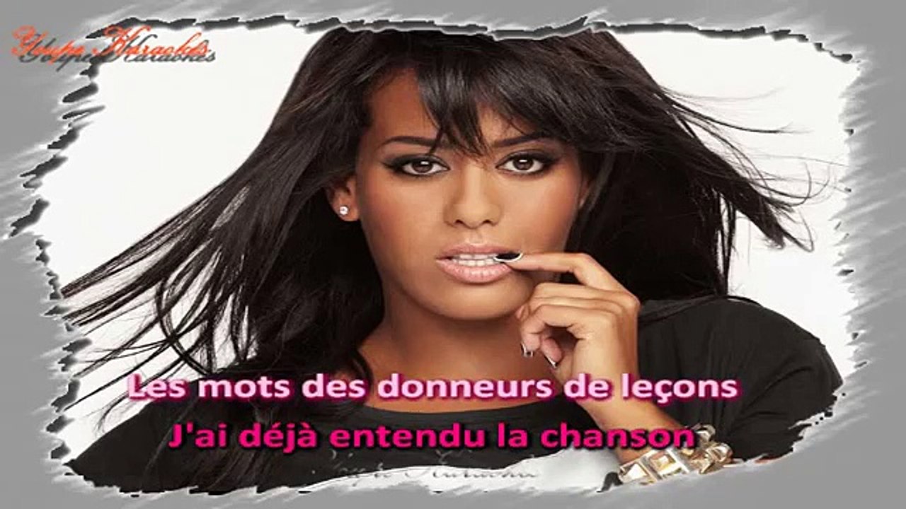 Amel Bent - J'attends KARAOKE / INSTRUMENTAL