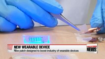This wearable device is more flexible and can be applied anywhere
