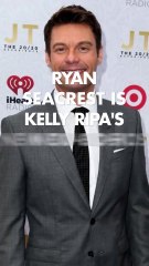 Ryan Seacrest is Kelly Ripa's new co-host on 'Live'