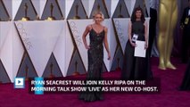 Ryan Seacrest is Kelly Ripa’s new co-host