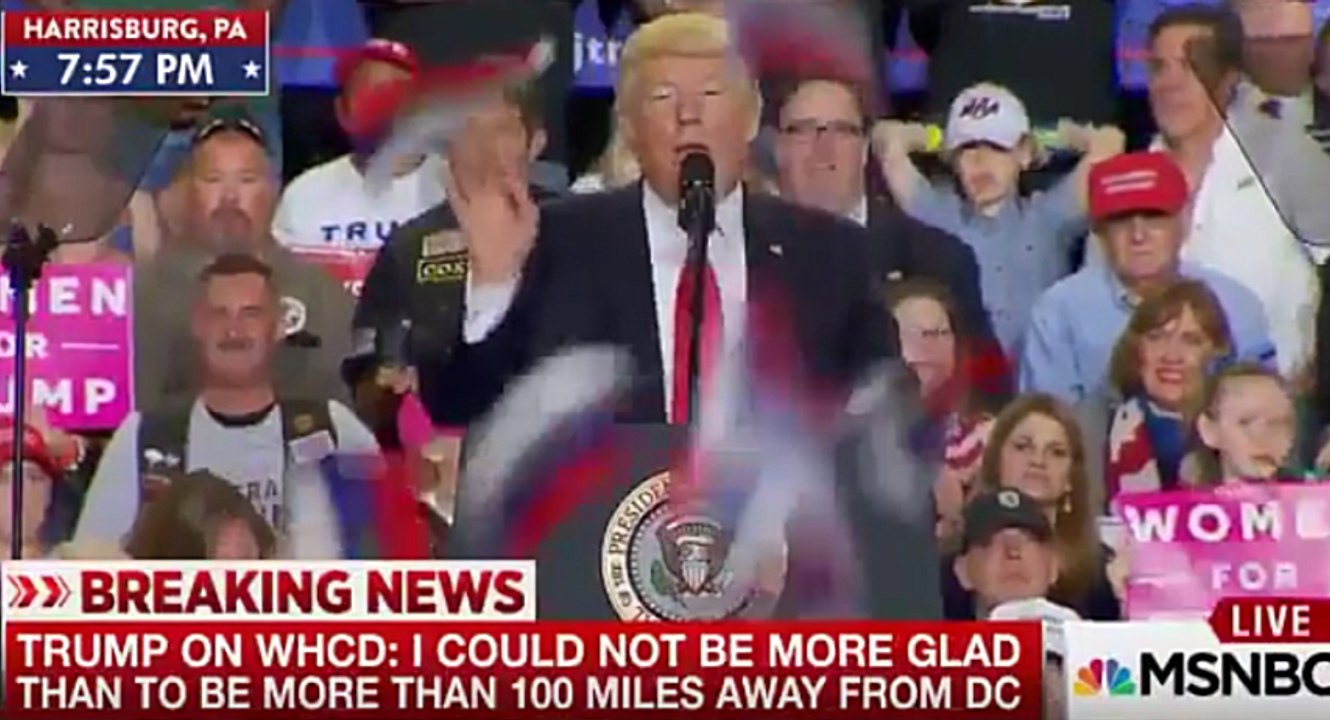Someone Just F*cked With Trumpski So Hard At His Rally He Won’t Be Able To EVER Let It Go