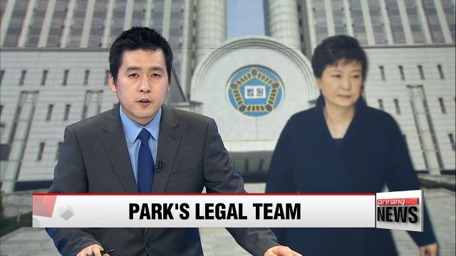 Fmr. Pres. Park hires three additional attorneys ahead of pre-trial conference