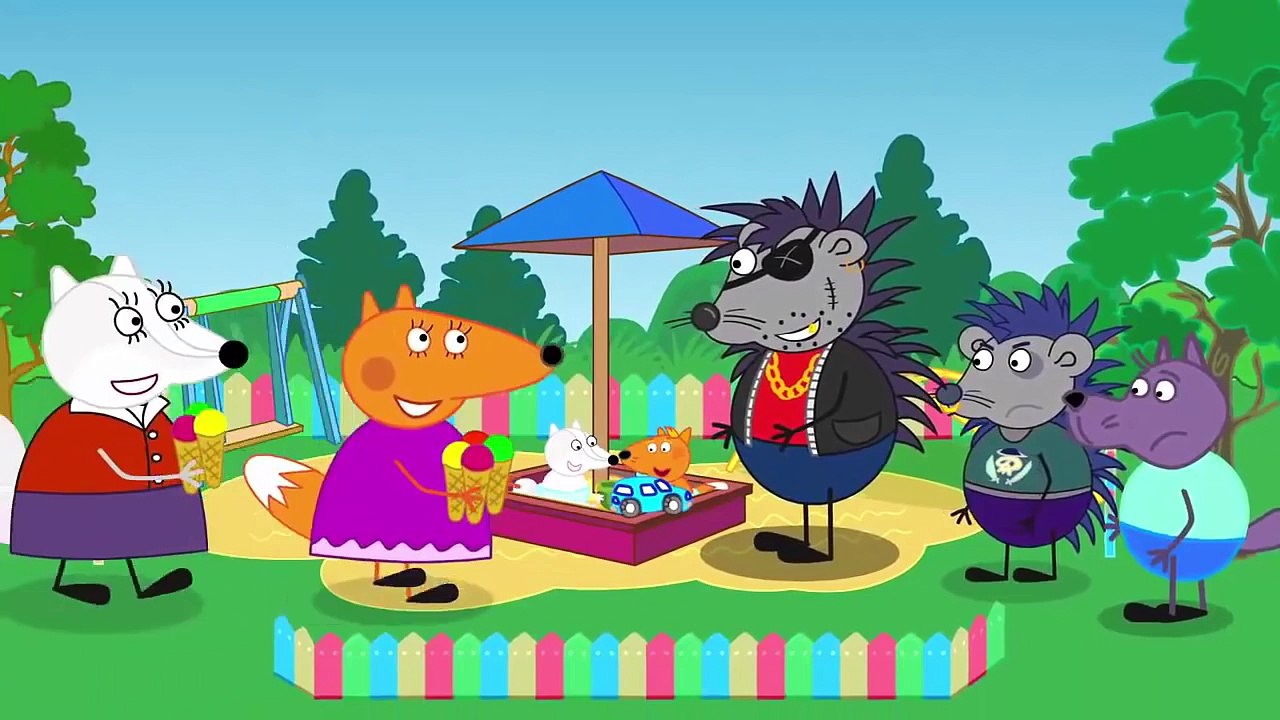 Fox Family Cartoon Funny And Nursery Rhymes, Animation For Kids 17