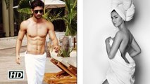 After Katrina, Sushant flaunts his ABS in a towel