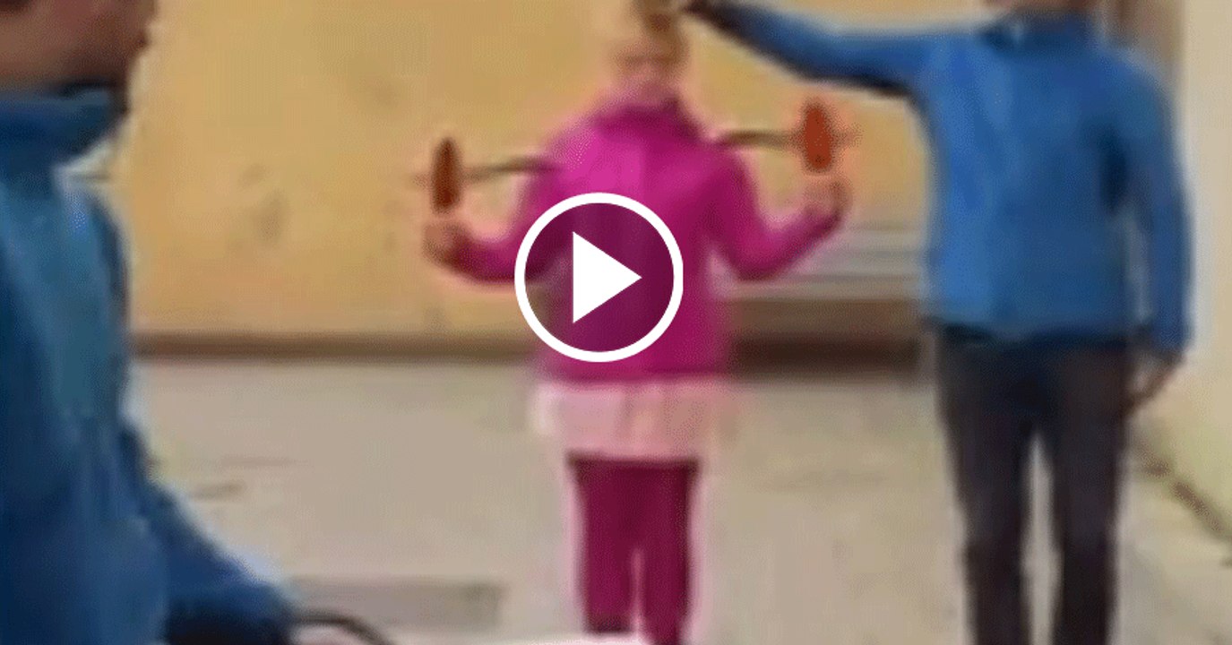 Amazing Tricks by the brave girl
