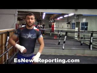 Vasyl Lomachenko at the gym - EsNews Boxing