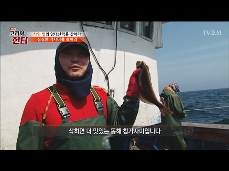 그물에서 가자미가 비처럼 내려온다! [뉴 코리아 헌터] 48회 20170501