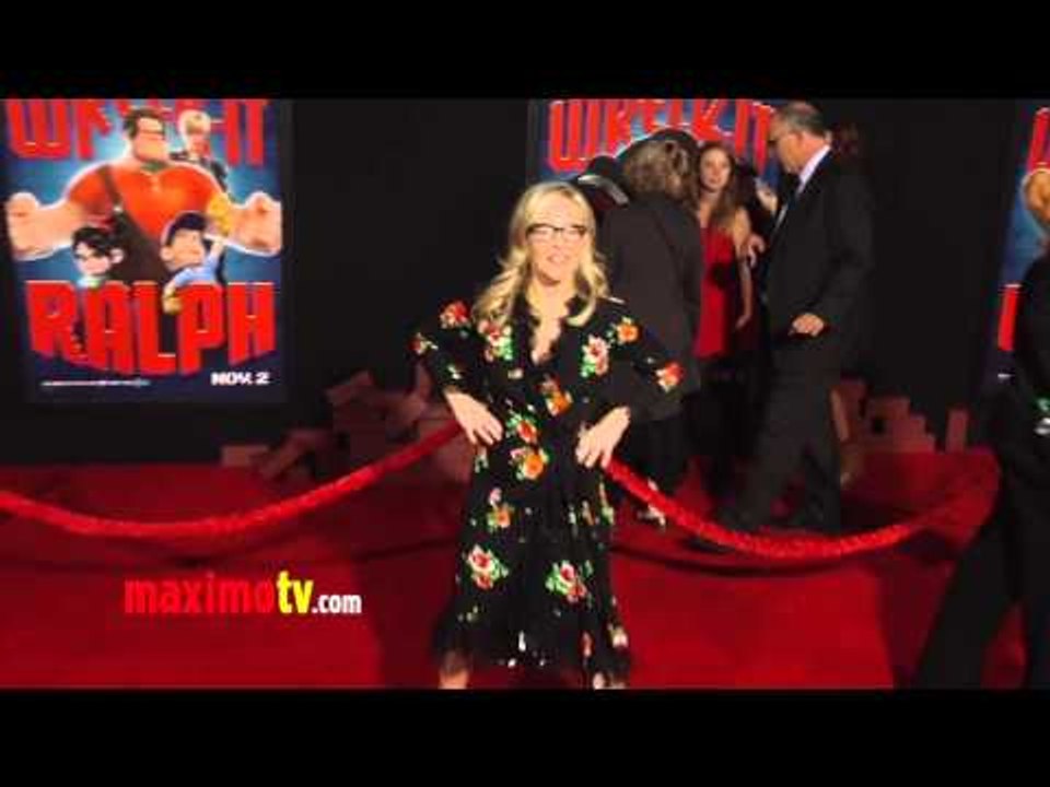 Rachael Harris WRECK-IT RALPH World Premiere Cherry-Red Carpet ARRIVALS