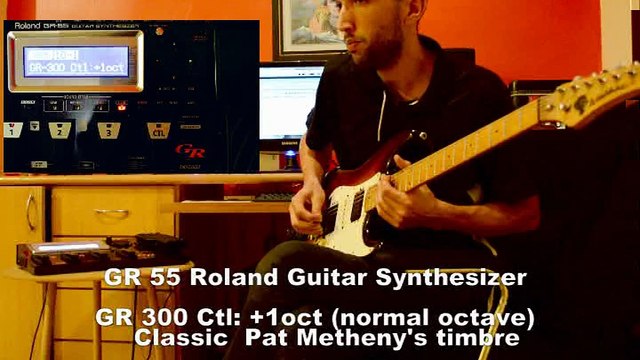 PAT METHENY Style - DANIEL NODARI GUITAR GR 55 guitar synthesizer