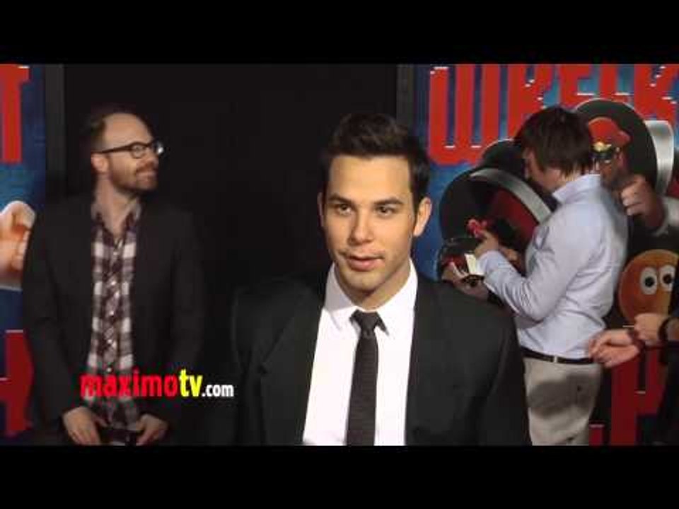 Skylar Astin WRECK-IT RALPH World Premiere Cherry-Red Carpet ARRIVALS