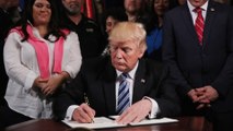 Trump signs executive order on accountability at the VA