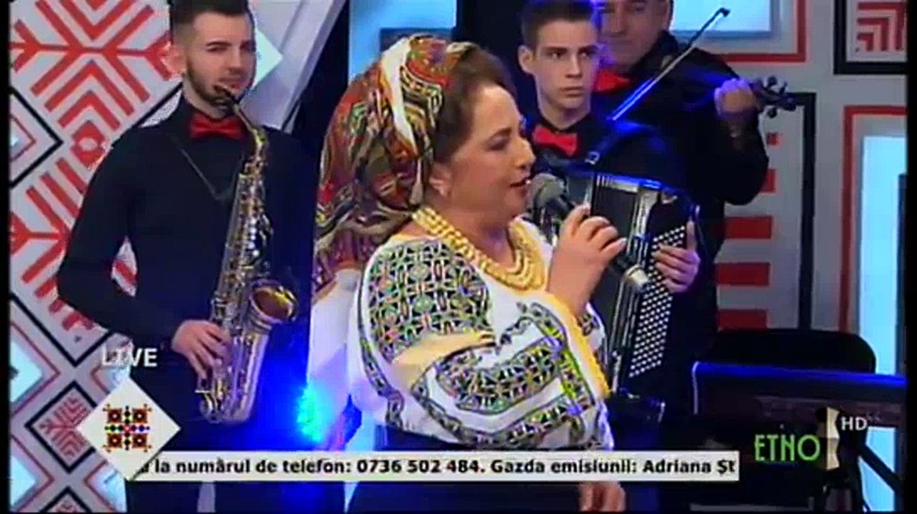 Laura Lavric - Live (Seara buna, dragi romani!  - ETNO TV - 25.02.2017)