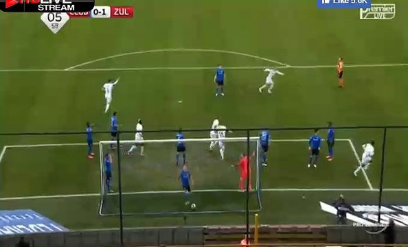 Timothy Derijck Goal HD - Club Brugge 0-1 Zulte-Waregem 01.05.2017