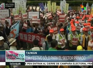 Taiwán: trabajadores públicos denuncian pésimas condiciones laborales