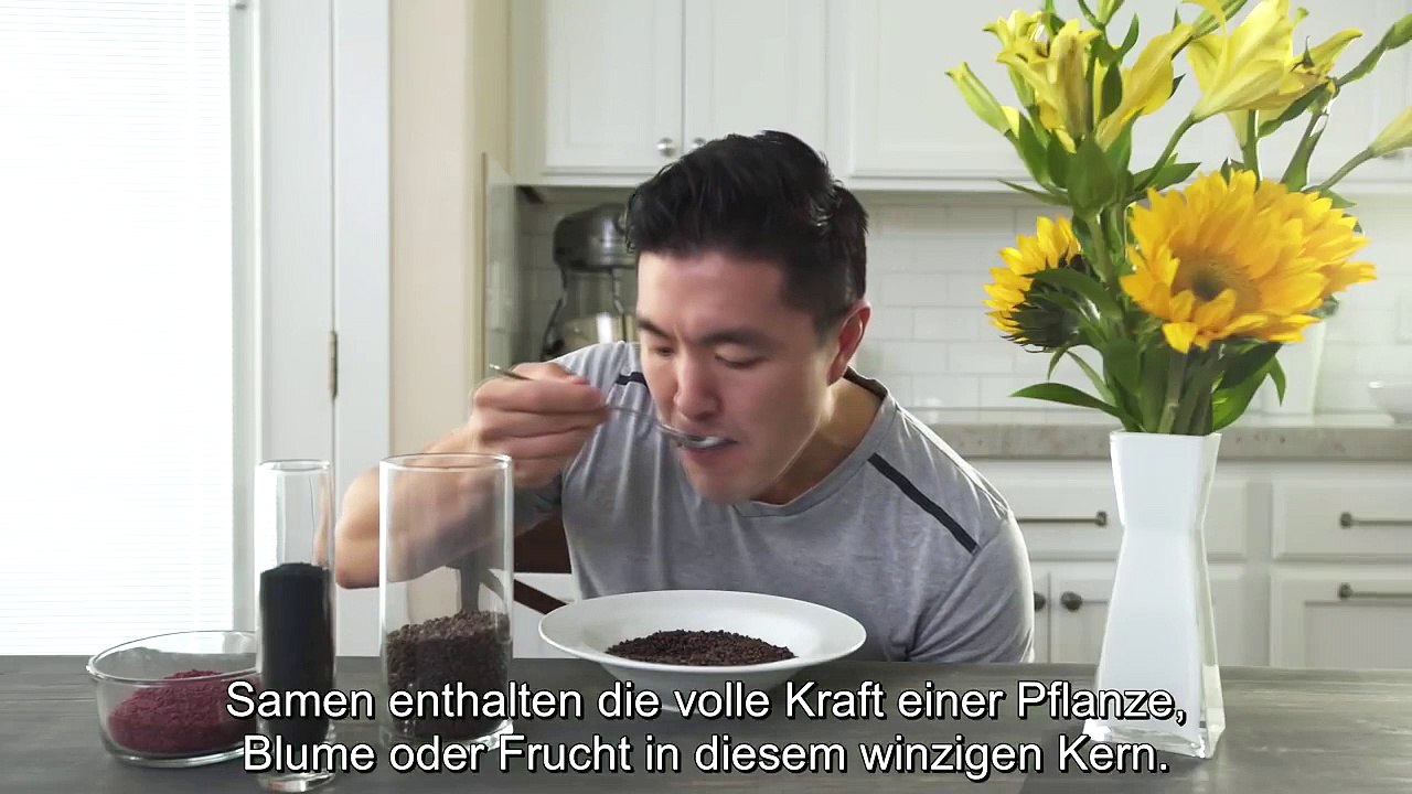 Samenbasierte Supernahrung - Trink dich Gesund