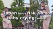 Japan holds Naki Sumo baby crying contest