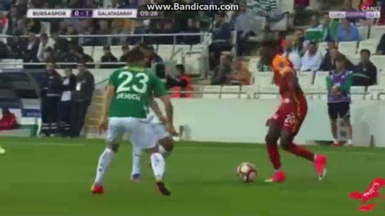 Bruma Goal HD - Bursaspor 0-1 Galatasaray 01.05.2017 HD