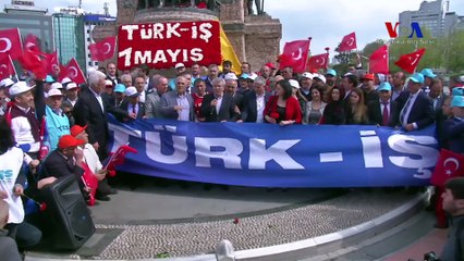 Taksim'de 1 Mayıs Kutlamaları