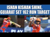 IPL 10 : Gujarat set 162 run target for Pune, Kishan – McCullum give roaring start | Oneindia News