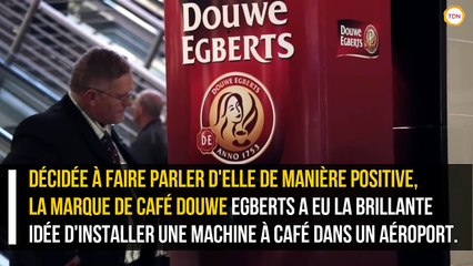 Enorme : la machine à café où l'on paye en baillant