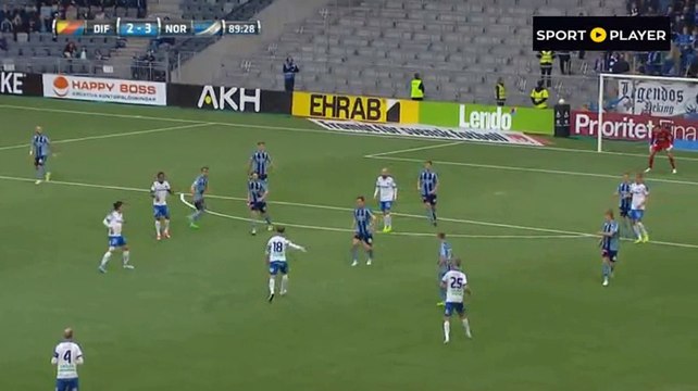 Gudmundur Thorarinsson Goal HD - Djurgarden	2-3	Norrkoping 01.05.2017
