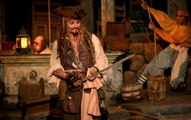 Insolite : Johnny Depp surprend ses fans à Disneyland Resort !