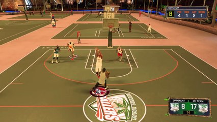 ankles into dunk