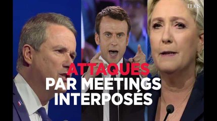 Download Video: Le Pen, Macron et Dupont-Aignan : leurs pires attaques en moins de 2 minutes