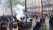 Police Deploy Tear Gas Against Masked May Day Protesters in Paris