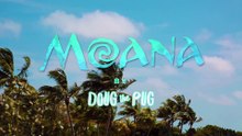 Este Pug transformou-se em "Moana" da Disney