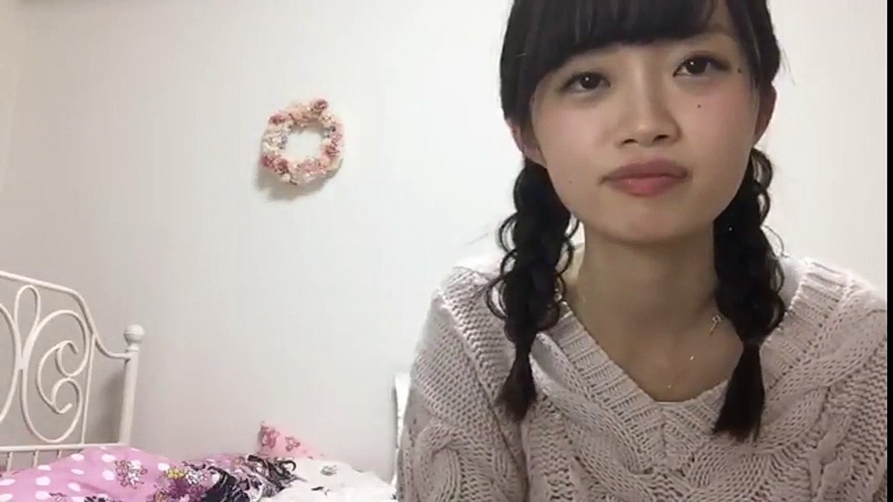 (20170319)(20:59～) 中井りか (NGT48) SHOWROOM part 4/4