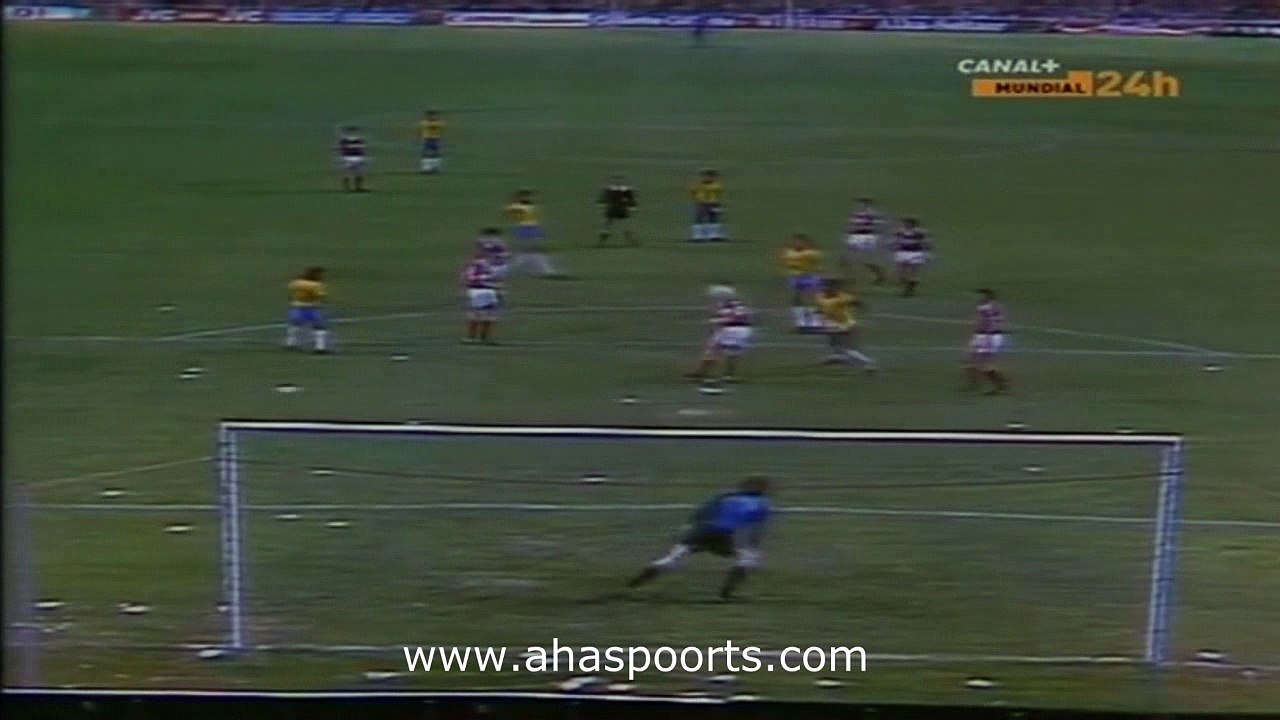 اهداف مباراة البرازيل و روسيا 2-1 كاس العالم 1982