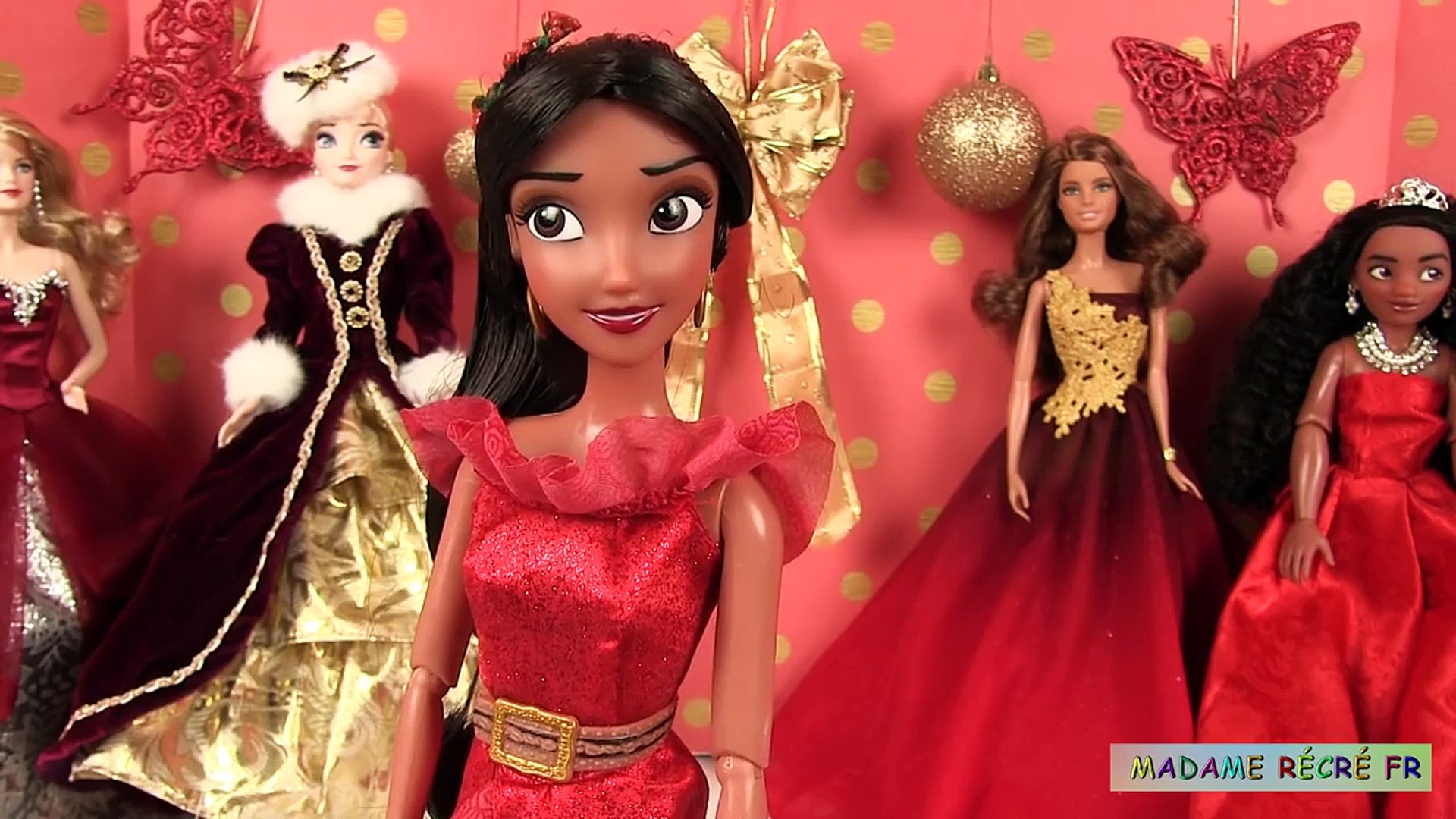 Disney Princesses Robes de Princesses Poupées Barbie Dolls Dresses Noël  2016 Madame Récré - video Dailymotion